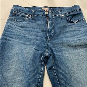 Lucky Brand Blue Skinny Jeans with Authentic Fading